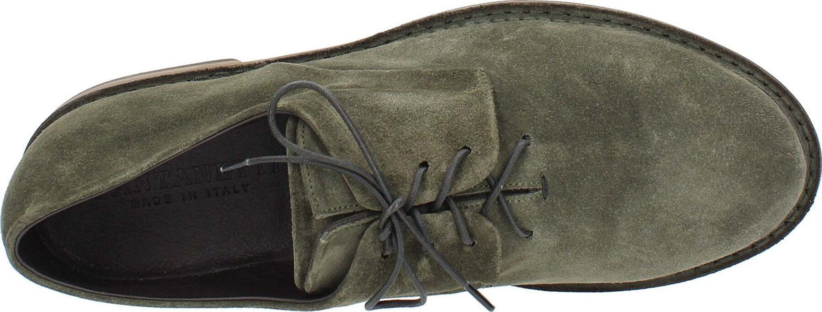 Pantanetti-Scarpe-basse-Verde-da-uomo