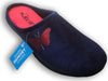 Pantofola Donna Blu in velluto PATRIZIA art. s103 ciabatta donna invernale calda Made in Italy pantofola donna L'Orchidea - Siderno, Commerciovirtuoso.it