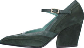 Paola-D'Arcano-Scarpe-con-Tacco-Verde-da-donna