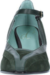Paola-D'Arcano-Scarpe-con-Tacco-Verde-da-donna