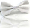 Papillon-Seta-Bianco-Cravattino-Farfallino-Cravatta-Frack-Uomo-Donna