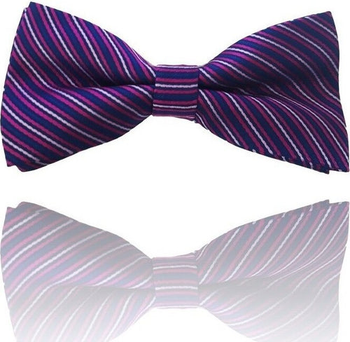 Papillon Strisce Fucsia Blu Righe Cravattino Farfallino Cravatta Frack Papion Moda/Bambini e ragazzi/Accessori/Cravatte e papillon/Papillon Trade Shop italia - Napoli, Commerciovirtuoso.it