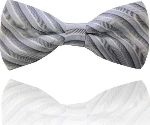 Papillon Strisce Grigio Chiaro Righe Cravattino Farfallino Cravatta Frack Papion Moda/Bambini e ragazzi/Accessori/Cravatte e papillon/Papillon Trade Shop italia - Napoli, Commerciovirtuoso.it