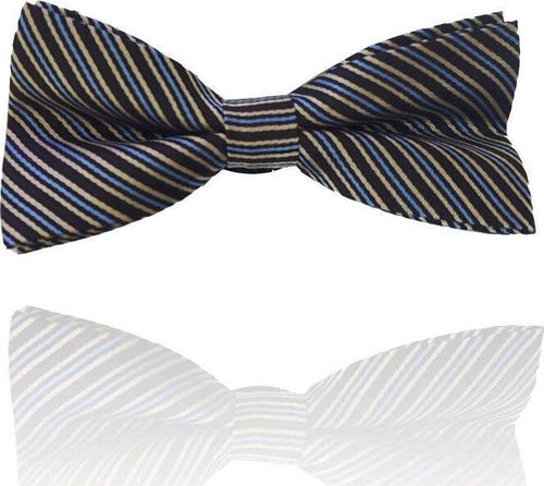 Papillon Strisce Marrone Righe Cravattino Farfallino Cravatta Frack Papion Moda/Bambini e ragazzi/Accessori/Cravatte e papillon/Papillon Trade Shop italia - Napoli, Commerciovirtuoso.it