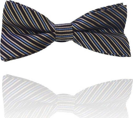 Papillon Strisce Marrone Righe Cravattino Farfallino Cravatta Frack Papion Moda/Bambini e ragazzi/Accessori/Cravatte e papillon/Papillon Trade Shop italia - Napoli, Commerciovirtuoso.it