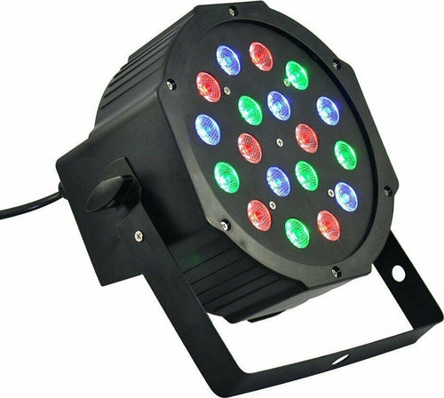 PAR 18 LED x 1W Faro RGB DMX Strobo FLASH Wash Programmabile Illuminazione/Illuminazione per esterni/Proiettori Zencoccostore - Formia, Commerciovirtuoso.it