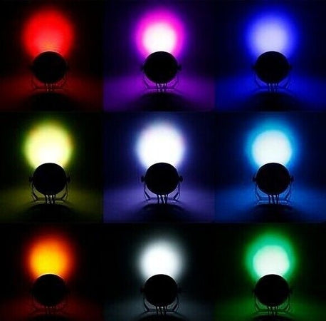 Par-Light-RGBW-faro-LED-18-x-10-Watt-4-IN-1-alta-luminosità-connessione-DMX-DJ
