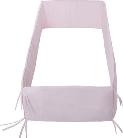 Paracolpi 420 420X30X3 Cm Liso E Rosa Casa e cucina/Tessili per la casa/Biancheria per culle e lettini/Biancheria bimbi/Paraurti per letto La Casa Del Bebè - Napoli, Commerciovirtuoso.it