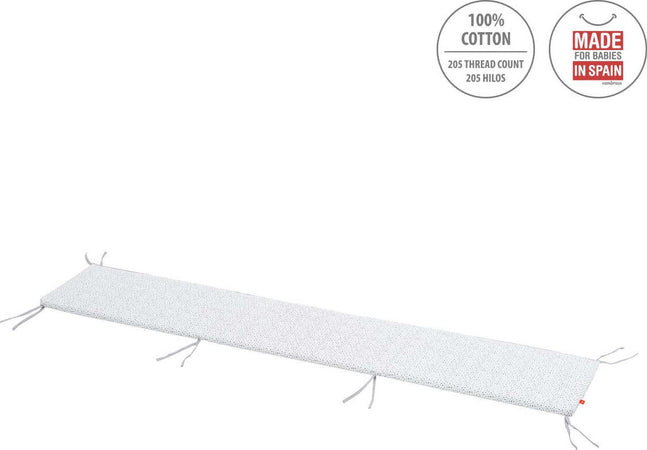 Paracolpi 60 180X35X3 Cm Be Lion Grigio Casa e cucina/Tessili per la casa/Biancheria per culle e lettini/Biancheria bimbi/Paraurti per letto La Casa Del Bebè - Napoli, Commerciovirtuoso.it