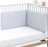 Paracolpi 60 180X35X3 Cm Be Ocean Grigio Casa e cucina/Tessili per la casa/Biancheria per culle e lettini/Biancheria bimbi/Paraurti per letto La Casa Del Bebè - Napoli, Commerciovirtuoso.it