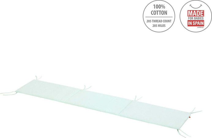 Paracolpi 60 180X35X3 Cm Be Villa Verde Casa e cucina/Tessili per la casa/Biancheria per culle e lettini/Biancheria bimbi/Paraurti per letto La Casa Del Bebè - Napoli, Commerciovirtuoso.it