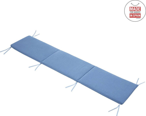 Paracolpi 60 180X40X3 Cm Astra Azzurro Casa e cucina/Tessili per la casa/Biancheria per culle e lettini/Biancheria bimbi/Paraurti per letto La Casa Del Bebè - Napoli, Commerciovirtuoso.it