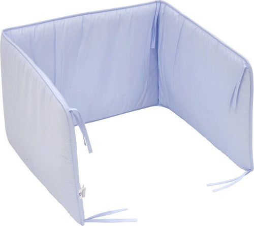 Paracolpi 60 180X40X3 Cm Liso E Azzurro Casa e cucina/Tessili per la casa/Biancheria per culle e lettini/Biancheria bimbi/Paraurti per letto La Casa Del Bebè - Napoli, Commerciovirtuoso.it