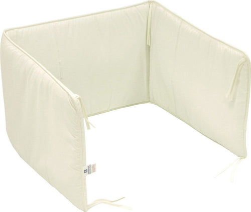 Paracolpi 60 180X40X3 Cm Liso E Beige Casa e cucina/Tessili per la casa/Biancheria per culle e lettini/Biancheria bimbi/Paraurti per letto La Casa Del Bebè - Napoli, Commerciovirtuoso.it