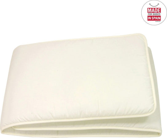 Paracolpi 60 180X40X3 Cm Liso E Beige Casa e cucina/Tessili per la casa/Biancheria per culle e lettini/Biancheria bimbi/Paraurti per letto La Casa Del Bebè - Napoli, Commerciovirtuoso.it