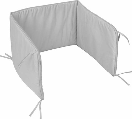 Paracolpi 60 180X40X3 Cm Liso E Grigio Casa e cucina/Tessili per la casa/Biancheria per culle e lettini/Biancheria bimbi/Paraurti per letto La Casa Del Bebè - Napoli, Commerciovirtuoso.it