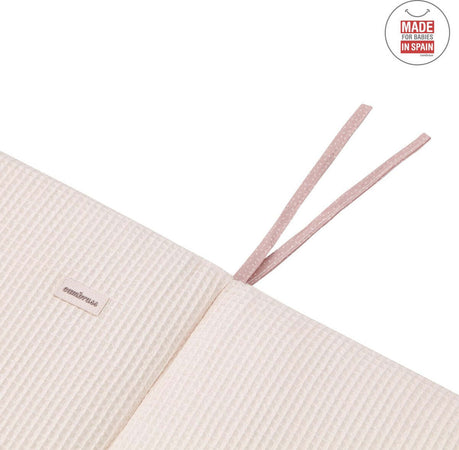 Paracolpi 60  Sky Rosa Casa e cucina/Tessili per la casa/Biancheria per culle e lettini/Biancheria bimbi/Paraurti per letto La Casa Del Bebè - Napoli, Commerciovirtuoso.it