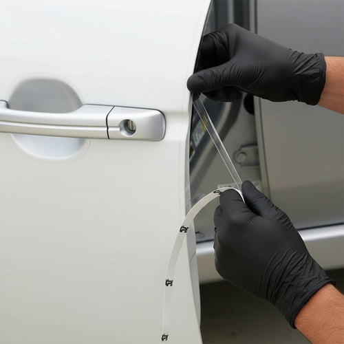 profilo Paracolpi portiera Auto Trasparente Universale protezione porte U 5MT