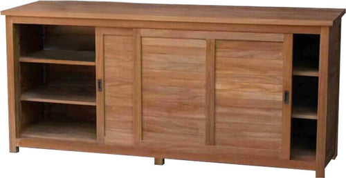 PARADIGMA---mobile-da-giardino-in-legno-di-teak-200x60-Marrone-Milani-Home