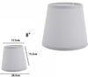 Paralume Conico Cilindro Cappello Ricambio Per Lampada E Applique In Tessuto Tnt Illuminazione/Illuminazione per interni/Lampade/Paralumi Trade Shop italia - Napoli, Commerciovirtuoso.it
