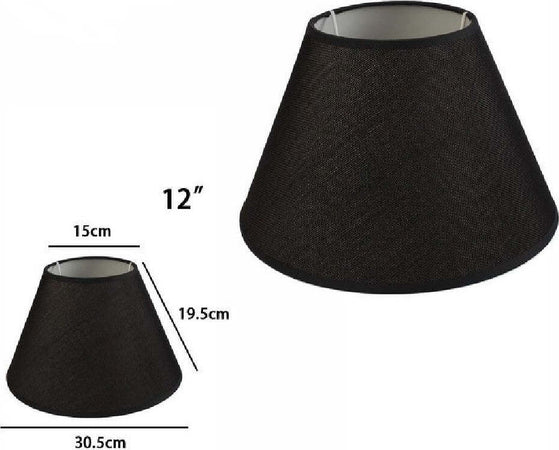 Paralume Conico Cilindro Classico Ricambio Per Lampada E Applique In Tessuto Tnt Illuminazione/Illuminazione per interni/Lampade/Paralumi Trade Shop italia - Napoli, Commerciovirtuoso.it