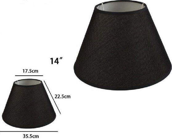 Paralume Conico Cilindro Classico Ricambio Per Lampada E Applique In Tessuto Tnt Illuminazione/Illuminazione per interni/Lampade/Paralumi Trade Shop italia - Napoli, Commerciovirtuoso.it