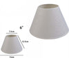 Paralume Conico Cilindro Classico Ricambio Per Lampada E Applique In Tessuto Tnt Illuminazione/Illuminazione per interni/Lampade/Paralumi Trade Shop italia - Napoli, Commerciovirtuoso.it