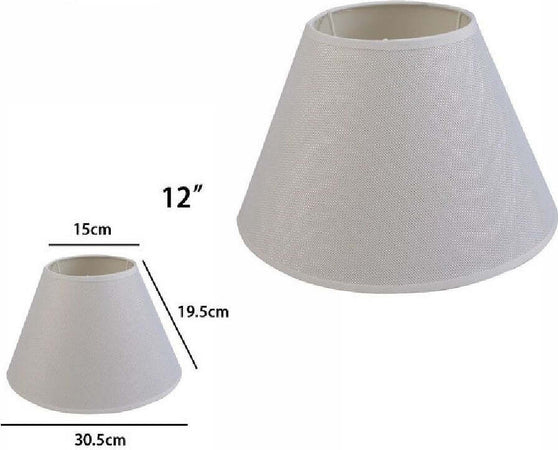 Paralume Conico Cilindro Classico Ricambio Per Lampada E Applique In Tessuto Tnt Illuminazione/Illuminazione per interni/Lampade/Paralumi Trade Shop italia - Napoli, Commerciovirtuoso.it