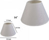 Paralume Conico Cilindro Classico Ricambio Per Lampada E Applique In Tessuto Tnt Illuminazione/Illuminazione per interni/Lampade/Paralumi Trade Shop italia - Napoli, Commerciovirtuoso.it