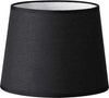 Paralume-Cono-Set-Tessuto-Nero-D20