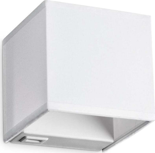 Paralume-Contemporaneo-Kid-Metallo-Bianco-1-Luce-G9-28W-Ip20