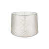 Paralume Deco ASZ1182 tessuto crema motivo ricamo
