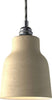 Paralume in ceramica tortora striato con interno bianco smaltato Illuminazione/Illuminazione per interni/Lampadari lampade a sospensione e plafoniere/Lampade a sospensione Led Mall Home - Napoli, Commerciovirtuoso.it