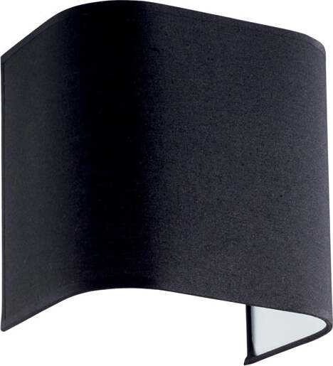 Paralume-In-Pvc-Moderno-Gea-Tessuto-Nero