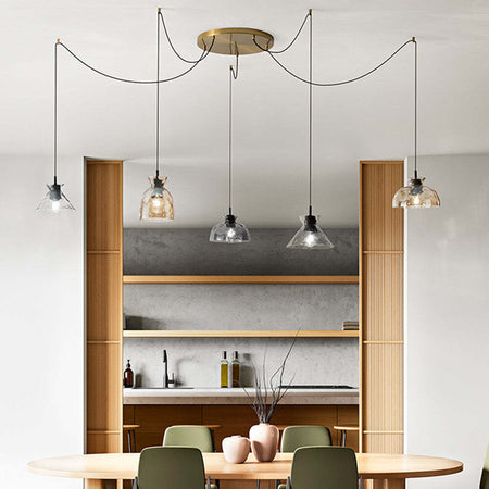 Paralume-In-Vetro-Martellato-Ambra-Specchiato