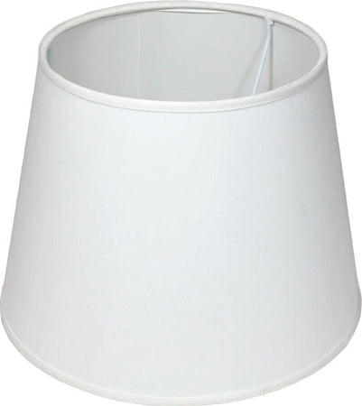 Paralume per lampada da tavolo o piantana in tessuto diam 16cm bianco Illuminazione/Illuminazione per interni/Lampade/Paralumi Led Mall Home - Napoli, Commerciovirtuoso.it