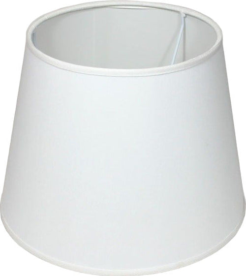 Paralume per lampada da tavolo o piantana in tessuto diam 25cm bianco Illuminazione/Illuminazione per interni/Lampade/Paralumi Led Mall Home - Napoli, Commerciovirtuoso.it