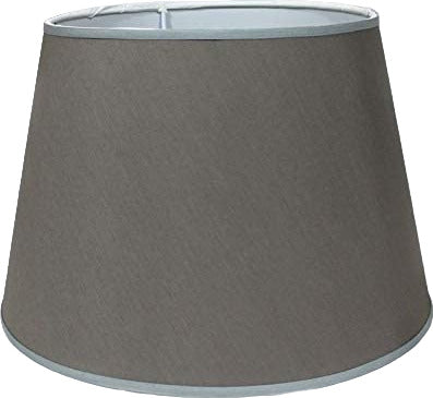 Paralume per lampada da tavolo o piantana in tessuto diam 25cm grigio Illuminazione/Illuminazione per interni/Lampade/Paralumi Led Mall Home - Napoli, Commerciovirtuoso.it