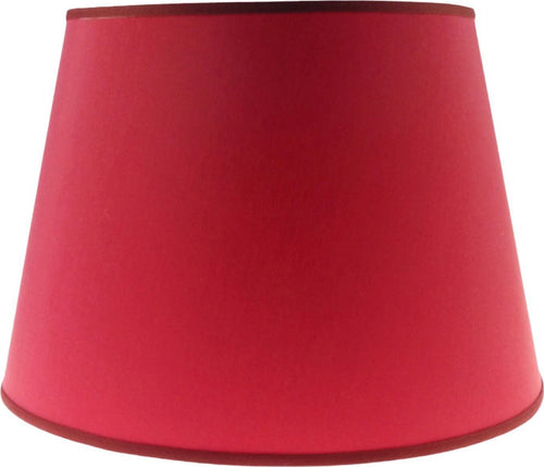 Paralume per lampada da tavolo o piantana in tessuto diam 25cm rosso Illuminazione/Illuminazione per interni/Lampade/Paralumi Led Mall Home - Napoli, Commerciovirtuoso.it