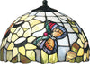 Paralume-Tiffany-In-Vetro-Decorato-Multicolor-D.-26-Cm