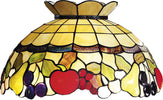 Paralume-Tiffany-In-Vetro-Decorato-Multicolor-D.-55-Cm