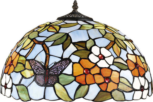 Paralume-Tiffany-Vetro-Decorato-Multicolor-D.-50-Cm