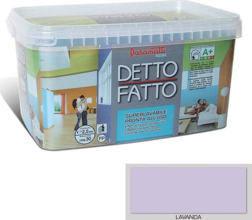 PARAMATTI-DETTO-FATTO-PITTURA-ACRILICA-SUPERLAVABILE-2.5LT-LAVANDA