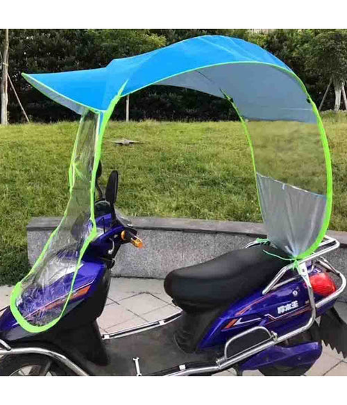 Parapioggia Moto Scooter Copertura Per Pioggia Impermeabile Coprimoto Universale