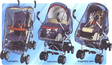 Parapioggia Tecnobaby Trixi Prima infanzia/Passeggini carrozzine e accessori/Accessori e parti di ricambio/Parapioggia e paravento La Casa Del Bebè - Napoli, Commerciovirtuoso.it