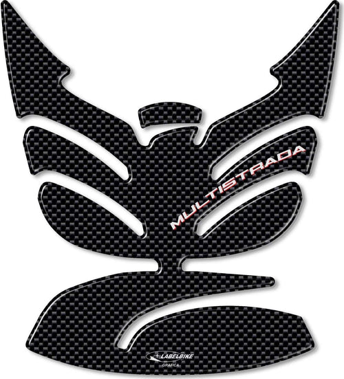 PARASERBATOIO-3D-CARBON-LOOK-compatibile-MOTO-DUCATI-MULTISTRADA-1200-2015-2017