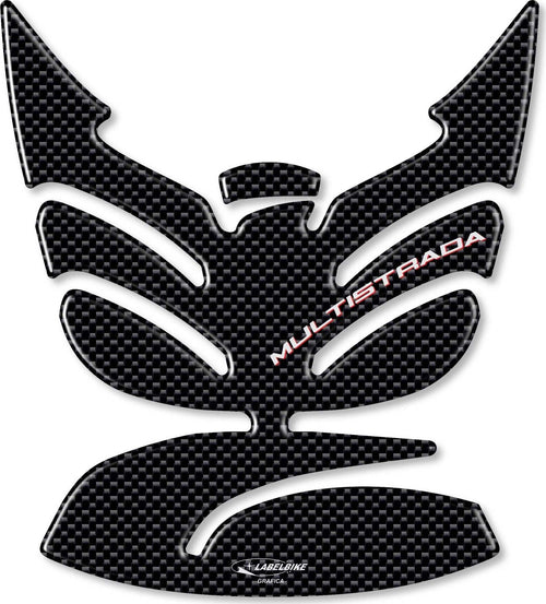 PARASERBATOIO-3D-CARBON-LOOK-compatibile-MOTO-DUCATI-MULTISTRADA-950-dal-2017