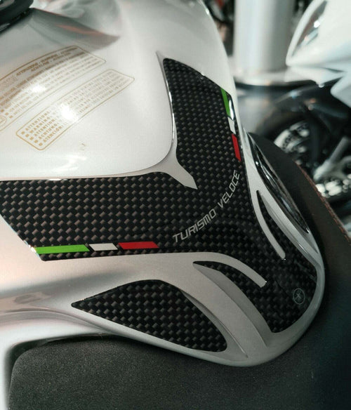 PARASERBATOIO-3D-PROTEZIONE-SERBATOIO-MOTO-compatibile-MV-AGUSTA-TURISMO-VELOCE