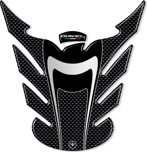 PARASERBATOIO-ADESIVO-3D-RESINA-GEL-CARBONIO-compatibile-per-MOTO-DUCATI-DIAVEL