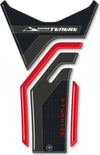 PARASERBATOIO-ADESIVO-SERBATOIO-in-gel-3D-compatibile-YAMAHA-SUPER-TENERE-rosso